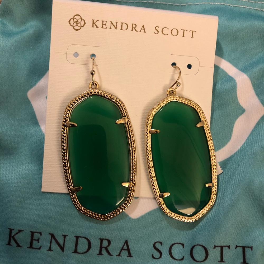 Kendra Scott Danielle Green Earrings